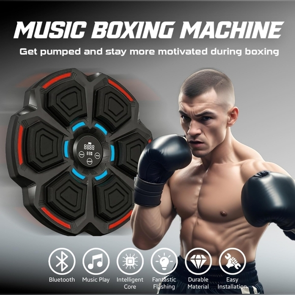 Smart Music Boxing Machine – Fun, Fitness & Music in One! - Picture 5 of 13